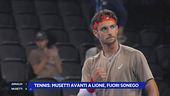 Tennis, Musetti avanti a Lione