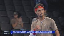 Tennis, Musetti avanti a Lione