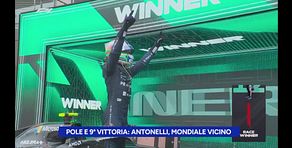 Pole e 9° vittoria: Antonelli, Mondiale vicino