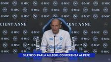 Silenzio! Parla Allegri: conferenza al pepe