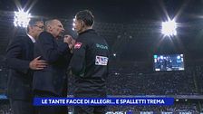 Le tante facce di Allegri...