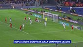 Roma a Udine con vista sulla Champions League