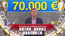 Il campione Paolo alla Cassaforte