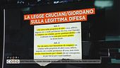Legittima difesa, legge Cruciani-Giordano