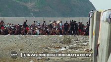 L'invasione degli immigrati a Ceuta