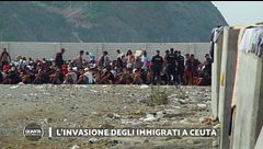 L'invasione degli immigrati a Ceuta
