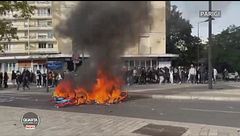 Francia, le immagini delle proteste degli studenti