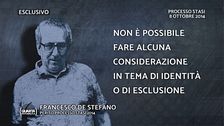 Garlasco, le parole di De Stefano durante il processo Stasi