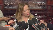 Giorgia Meloni nel 2017: "Volevamo una legge elettorale che avesse un premio di maggioranza"