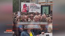 Le proteste in Francia e in Spagna