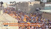 Ceuta, migliaia in piazza contro l'invasione di immigrati