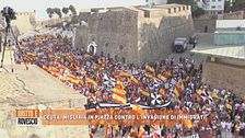 Ceuta, migliaia in piazza contro l'invasione di immigrati