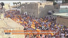 Ceuta, migliaia in piazza contro l'invasione di immigrati