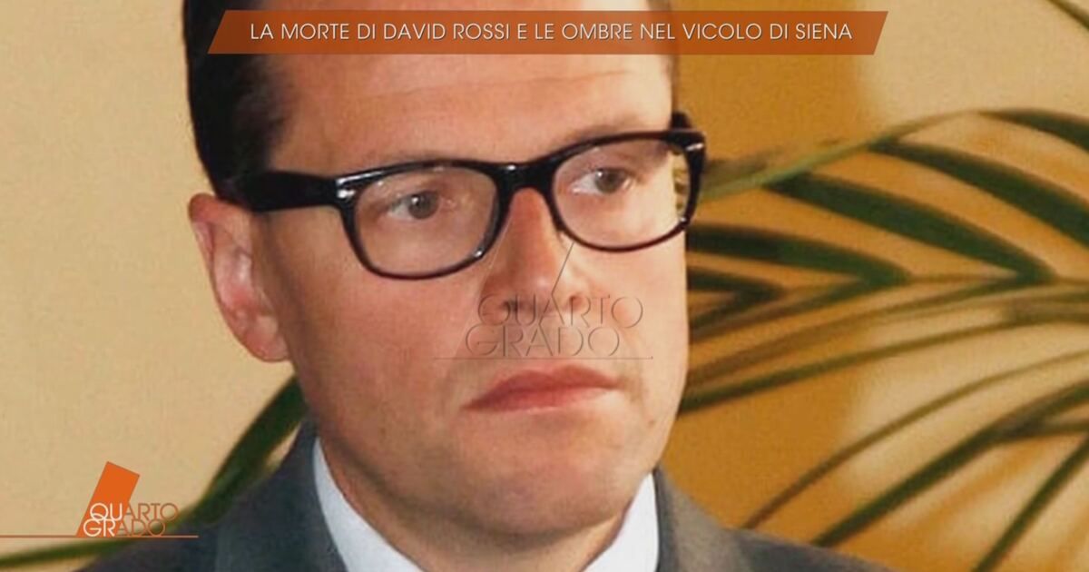 Quarto Grado: David Rossi: gli ultimi aggiornamenti sul caso Video ...