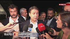 Le parole di Giuseppe Conte in diretta dalla festa dell'Unità