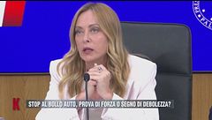 Giorgia Meloni si fregia