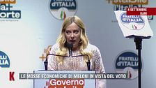 Le mosse economiche di Giorgia Meloni in vista del voto