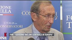 Gianfranco Fini: "Governo Meloni centrale in Europa"
