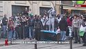 Guerriglia in piazza a Milano, Torino e Bologna