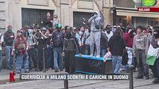 Guerriglia in piazza a Milano, Torino e Bologna