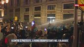 Scontri e proteste: a Roma manifestanti nel Colosseo