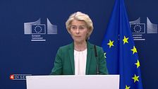 Ursula von der Leyen mostra i muscoli europei