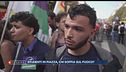 La rabbia degli studenti in piazza