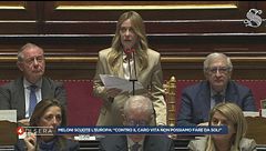Giorgia Meloni sulla crisi energetica ed economica