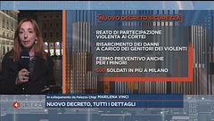 Marilena Vinci in diretta da Palazzo Chigi