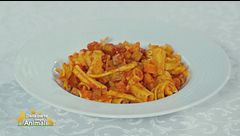 Pasta al ragù vegetale