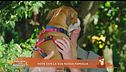 Hope con la sua nuova famiglia