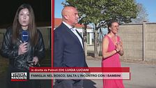 Famiglia nel bosco: salta l'incontro con i bambini