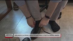 Garlasco: la prova con le scarpe Frau, il test su Andrea Sempio