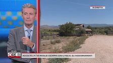 Accoltella l'ex moglie e scappa con il figlio