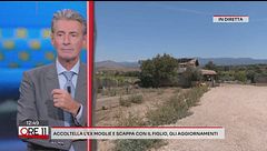 Accoltella l'ex moglie e scappa con il figlio
