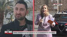 Udine, condannato per lesioni all'ex la aggredisce in tribunale