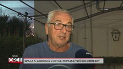 Spara ai ladri nel cortile, in paese: "Si è solo difeso"