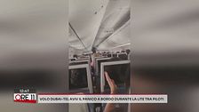 Volo Dubai-Tel Aviv il panico a bordo durante la lite tra piloti