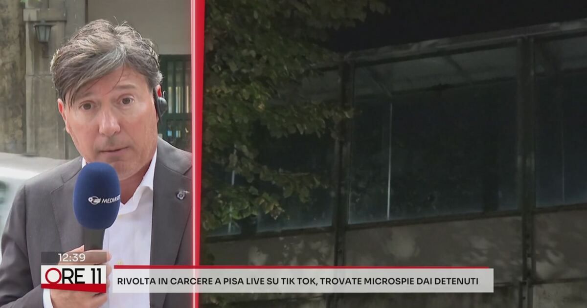 Ore 11: Rivolta in carcere a Pisa live su Tik Tok Video | Mediaset Infinity