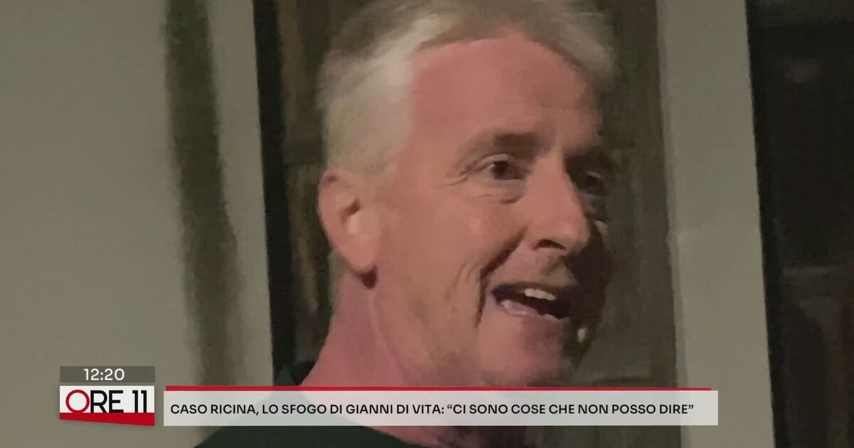 Ore 11: Caso ricina, lo sfogo di Gianni Di Vita Video | Mediaset Infinity