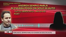 Garlasco, Sempio parla di Chiara Poggi da solo in auto