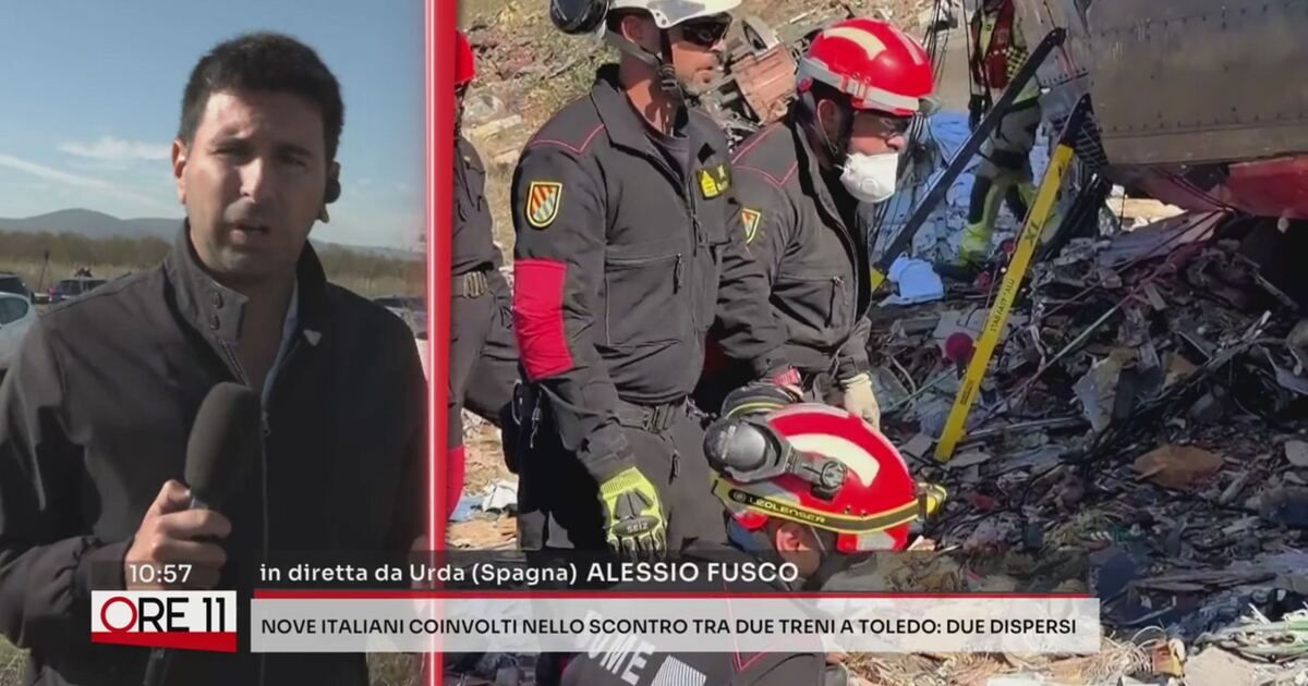 Ore 11: Spagna, scontro tra due treni sulla linea ad alta velocità a ...