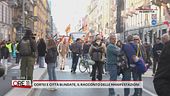 Cortei e città blindate, il racconto delle manifestazioni