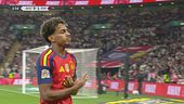 2' | Gol di Yamal (Inghilterra-Spagna 0-1)