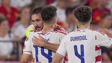 Beljo trova il pari per la Croazia su assist di Perisic