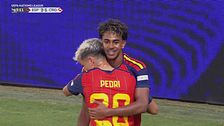 Un'altra prodezza di Yamal per il terzo gol spagnolo