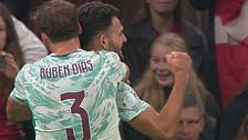 Risposta immediata di Ramos: Danimarca-Portogallo 1-2