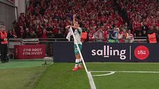 Vitinha di testa per il tris: Danimarca-Portogallo 2-3