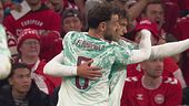 Joao Felix chiude virtualmente i conti: Danimarca-Portogallo 2-4