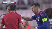 Croazia in inferiorità numerica, espulso Perišic